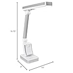 OttLite 13W Slimline Desk Lamp - Home, Office, Bedroom, or Reading (White) - Image 4