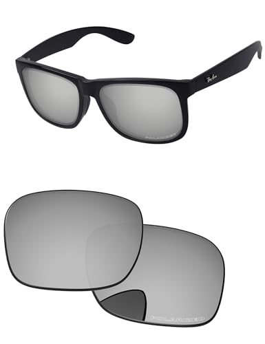 Verres de rechange Ray-Ban Justin RB4165 54 mm anti-rayures