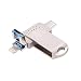 Produktbild JYL USB-Flash-Laufwerk 3-in-1-USB-Flash-Laufwerk, USB 3.0-Speicherstick USB-Speicherstick-Speichererweiterung Kompatibel für iPhone, Android (Typ C-Anschluss), Laptop, PC,B,256GB