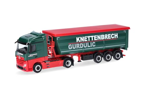 Camion Mercedes-Benz Actros herpa 1:87 de collection fabriqué en Allemagne