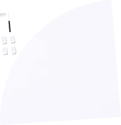 Garneck Estante de almacenamiento de pared Estantes de baño Soporte de almacenamiento de esquina de pared Estantes flotantes Estante de exhibición