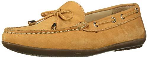 Image of Driver Club USA Kids' Genuine Leather Made in Brazil Nantucket 2.0 Tiebow Driver Loafer