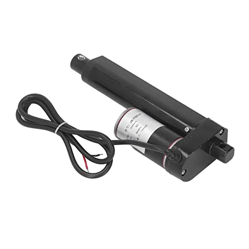 1000N Linearantrieb 24VDC, 250 Mm Hub – Aluminium, Mit Handregler & Endschaltern, IP44, Leise, Für Pflegebetten