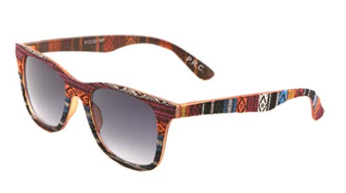 Native American Tribal Print Fabric Square Sunglasses