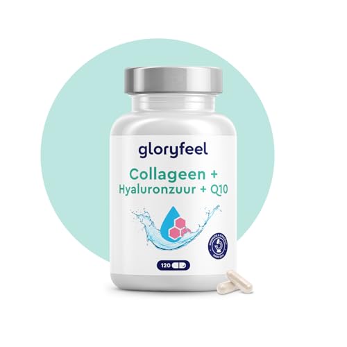 Gloryfeel Collageen + Hyaluronzuur + Q10 tabletten - 120 tabletten