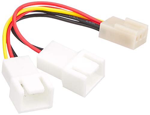 Amazon.co.jp: アイネックス ファン用二股電源ケーブル CA-084