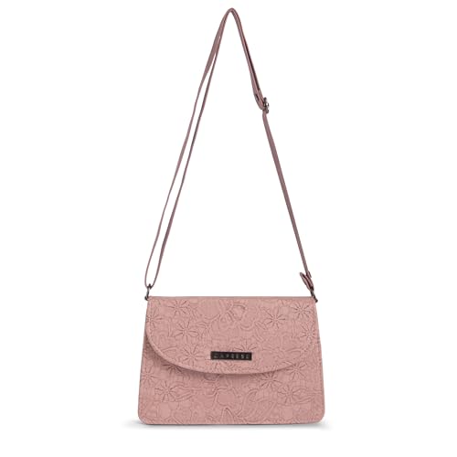 Image of Caprese Flowy Medium Sling Bag for Women with Adjustable Strap & Magnetic Button Closure for Comfortable Wear | Versatile Handbag for Everyday Use, Travel, and Special Occasions