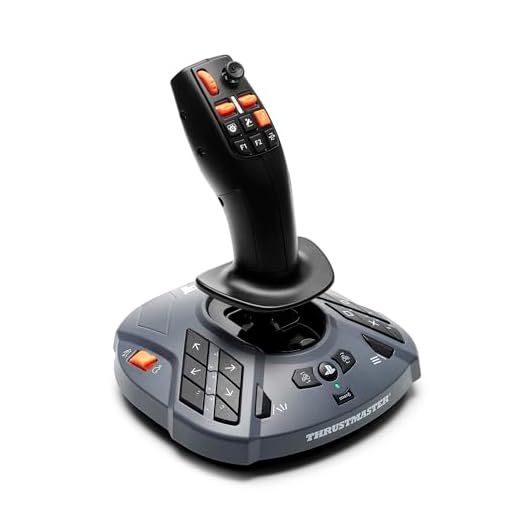 Thrustmaster SimTask FarmStick – Multifunktionaler Joystick für Landwirtschafts-Simulator & Bau-Simulationen, 33 Tasten, H.E.A.R.T-Präzision, Kompatibel mit PC & PS5