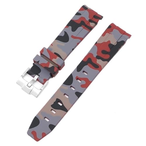 Bracelet montre camouflage 20mm silicone pour exprimer votre style