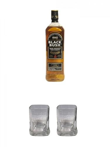 Bushmills Black Bush Irish Whiskey Country Antrim 1,0 Liter + Bushmills the old Distillery Glas...