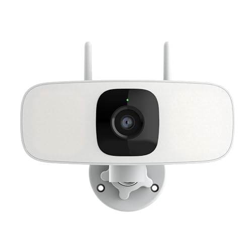 Image of Lorex Connect 2K Floodlight Wi-Fi Security Camera | New Connect App | 160 Pan Coverage | Person Detection | Live Auto-Tracking | Color Night Vision | 2-Way Talk | Cloud & Local Storage Option