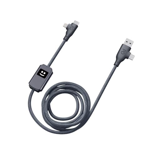 Cargador Rápido 100W Xoopar Multi Cable USB 3 en 1 Ideal para Viajes y Escritorios Ordenados