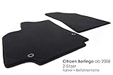 citroen teile Original Qualität - zu 100% Passgenau - feines dichtes Velours extra für Automatten - abwaschbar - scheuerfest - wasserdicht - sehr langlebige Fussmatten