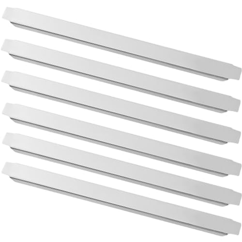 6-Pack 12 inch Stainless Steel Steam Table Adapter Bars –