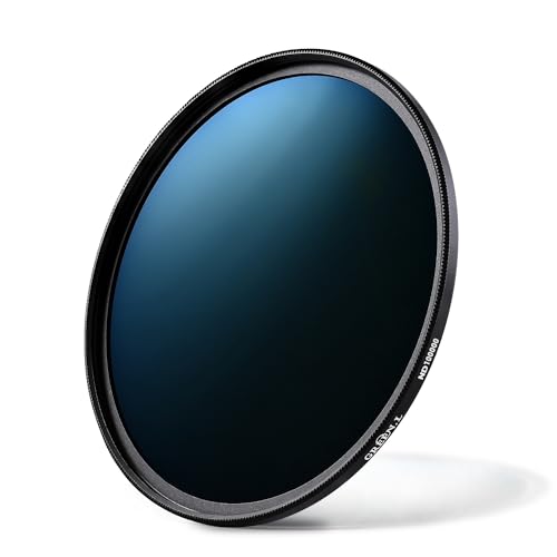 GREEN.L 77mm ND100000 Filter, Slim 16.6-Stop Fixed Neutral Density ND Filter 77mm for Camera Lens