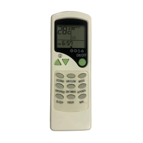 Image of Upix AC Remote No. 7 (No Backlight), Compatible /Replacement for Kenstar AC Remote Control (Exactly Same Remote Will Only Work)