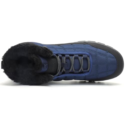 Image of SKDOIUL Men's Winter Outdoor Snow Boots Shoes