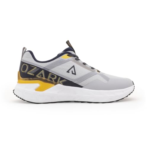 Image of Red Tape Ozark Off White Hiking Shoes for Men | Low-Cut Outdoor