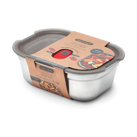 BLACK+BLUM - Lunch Box - Microwavable Stainless Steel Cover