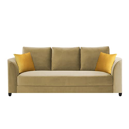 Image of Francis 3 Seater Sofa Set for Living Room (Cream Fabric)