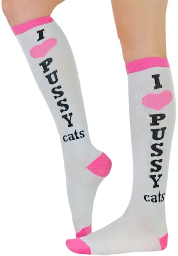 Image of ToBeInStyle Women's Acrylic Knee High Print Socks
