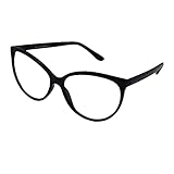  KISS Gafas neutras CAT EYE mod. NIKITA - montura óptica vintage rockabilly FASHION WOMAN - NEGRO V1