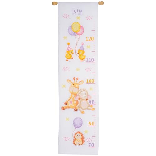 Point de croix complet pour remplacer les stickers de croissance qui se décollent