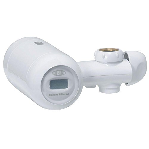 DuPont WFFM350XW Electric Metered 200-Gallon Deluxe Faucet Mount Premium Water Filtration Filter, White