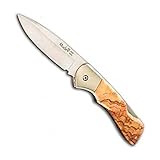Referencia del catálogo: BX-8.OL - Tipo de hoja: Caza - Tipo de seguro: Lockback - Longitud de la hoja: 8.5 cm - Longitud del mango: 10 cm - Longitud total: 18.5 cm