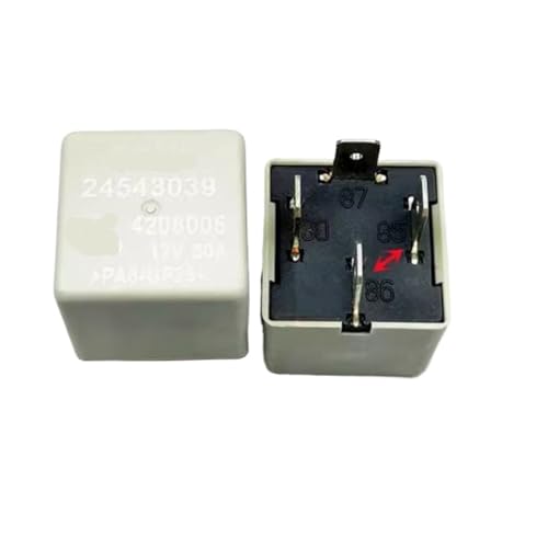 Relais 24543039 12V 30A 4 broches pour remplacement de pièces