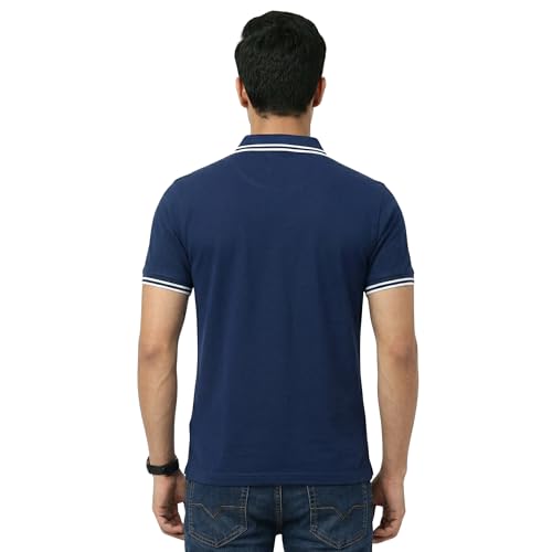 Image of Hangout Hub Hybrid Men's Polycotton Polo T-Shirt | Solid Finish | 260 GSM Premium Fabric | Half Sleeve Collared Neck | Regular Fit | Casual & Office Wear | Set of 1, 2 & 3