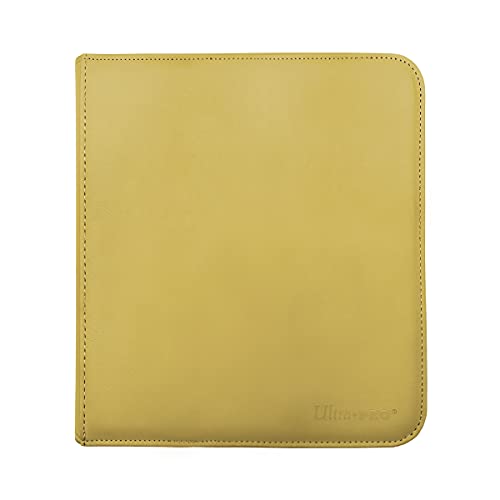 Image of UP - 12-Pocket Zippered Pro Binder - Yellow