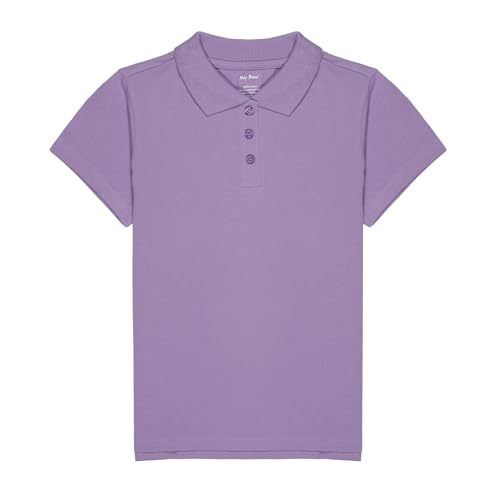 Image of Girls Cotton Polo Tshirts Short Sleeve
