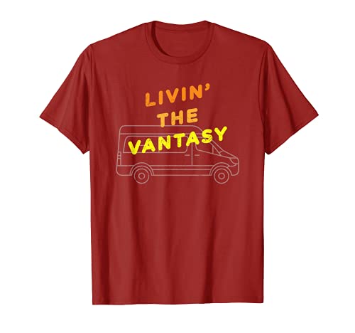 Livin' the Vantasy Camper Van Life Shirt Livin' the Vantasy Camper Van Life Shirt