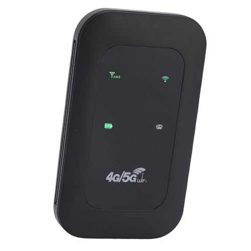 Ausla Router Mobile 4G 5G, Hotspot WiFi Portatile, Supporta 10 Dispositivi, velocità di 300 Mbps, Ideale per il Viaggio e l'uso Esterno