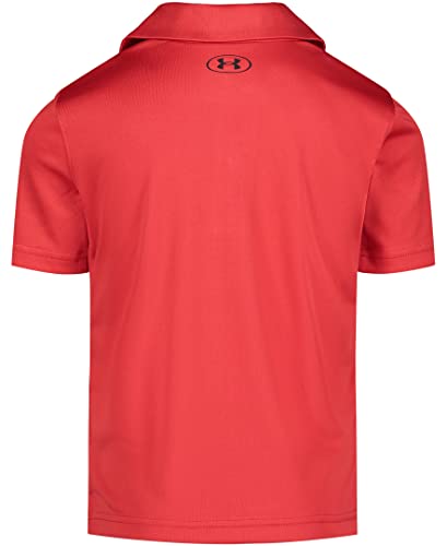 Image of Under Armour Boys' Matchplay Short Sleeve Golf Polo, Lightweight Performance Stretch, Logo Detailing