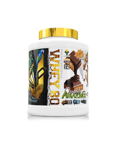 iO.GENIX - WHEY 80 PROFESSIONAL 2 KG | Proteína | Concentrado de Suero de Leche | En Polvo (Chocolate Amazónico)