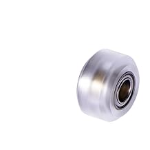 5PCS 625ZZ Ball Bearing High Precision CNC Clear Polycarbonate Wheels Pulley for Openbuilds V Slot Linear Rail System ReliableSmall with 625ZZ