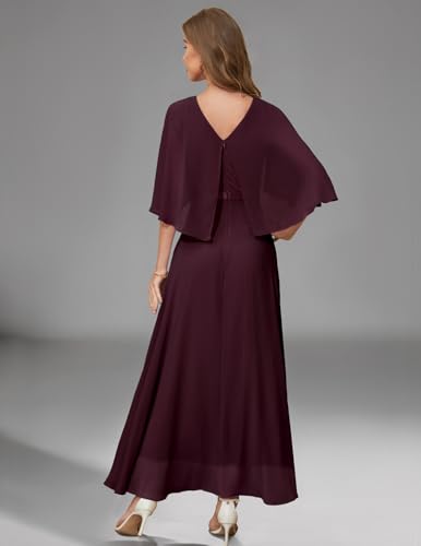 DRESSTELLS Formal Wedding Guest Dresses, 2025 Fall Bridesmaid Party Cocktail Evening Long Prom Lace Dress3