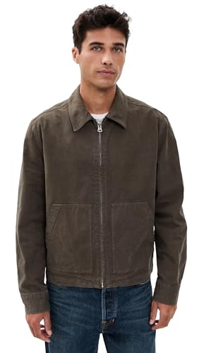 Madewell Men's Canvas Zip-Front Service Jacket