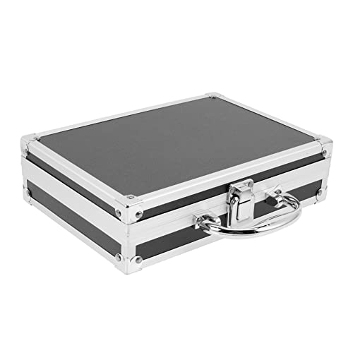 TOVINANNA Caja Caja De Herramientas De Metal Bolsa De Maquillaje De Viaje Cosmético Casos Herramienta Multiusos Equipo Hacer Caso De Piezas Maletín De Medicamentos Algodón Ondulado