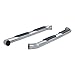ARIES 35700-2 3-Inch Round Polished Stainless Steel Nerf Bars, No-Drill, Select Jeep Wrangler JK