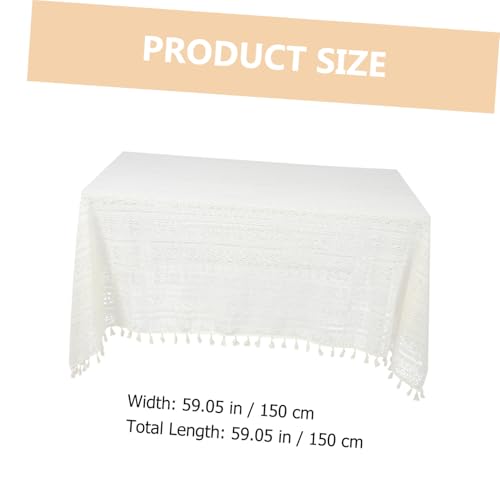 Nappe géométrique en dentelle haut de gamme pour table d'exception - 3