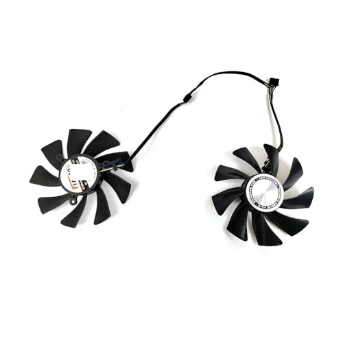 Voltaggio: CC 12V QKFTCSDW Ventola GPU FD9015U12S XFX HD 7970 da 85 mm Compatibile con la Ventola di Raffreddamento della Scheda Video HD 7970 HD 7950
