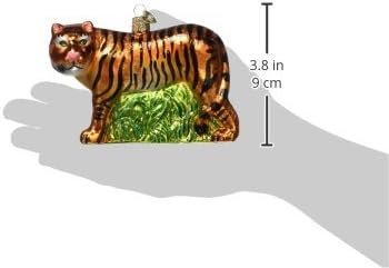 Old World Christmas Tiger Glass Blown Ornament for Christmas Tree, Handcrafted Holiday Decoration, Wildlife Animal Collection - Image 6