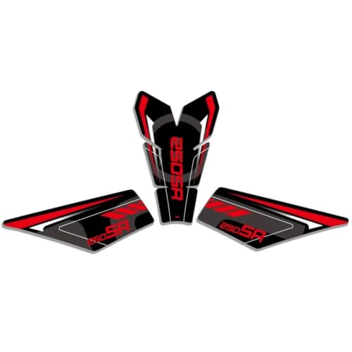 Protection adhésive carénage de moto CFMOTO 250SR 2023 réservoir Rosso