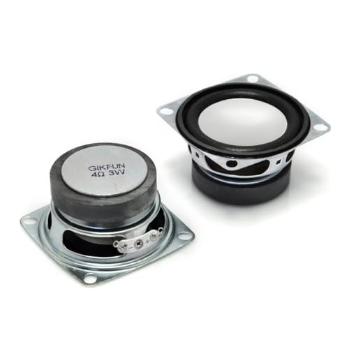 Image of 2 inch 4ohm 3 watt Full Range Speaker, Woofer for DIY Projects and Kits pack of 2