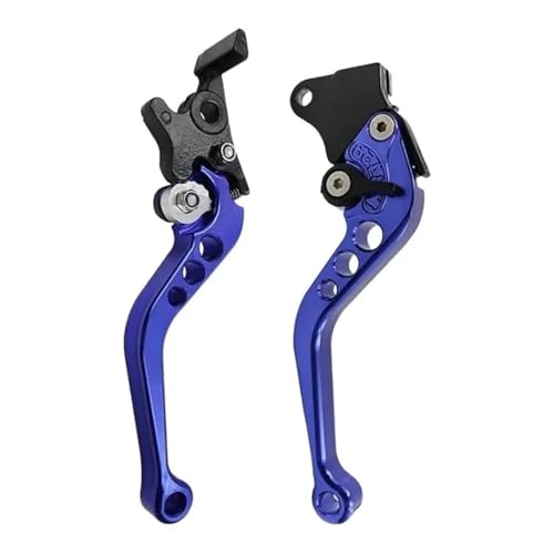 Palanca de tambor universal mecanizada para embrague de motocicleta en azul