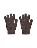 PIECES PCNEW Buddy Smart Glove Noos BC Guanti, Dark Grey Melange, Taglia Unica Donna