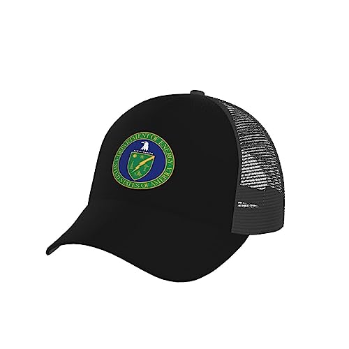 Gorra de béisbol ajustable unisex con malla transpirable miniatura 1